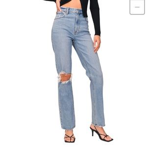 Abercrombie 90s straight ultra high-rise - size 26R